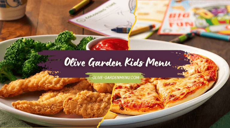 Olive Garden Kids Menu