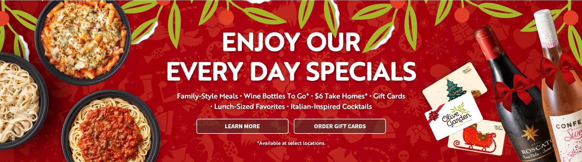 Olive Garden Specials