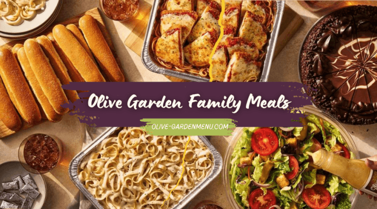 Olive Garden Family Meals